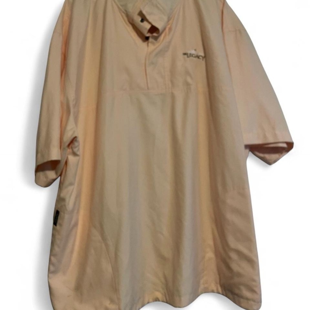 Men's  Ashworth Cream Pullover Shirt